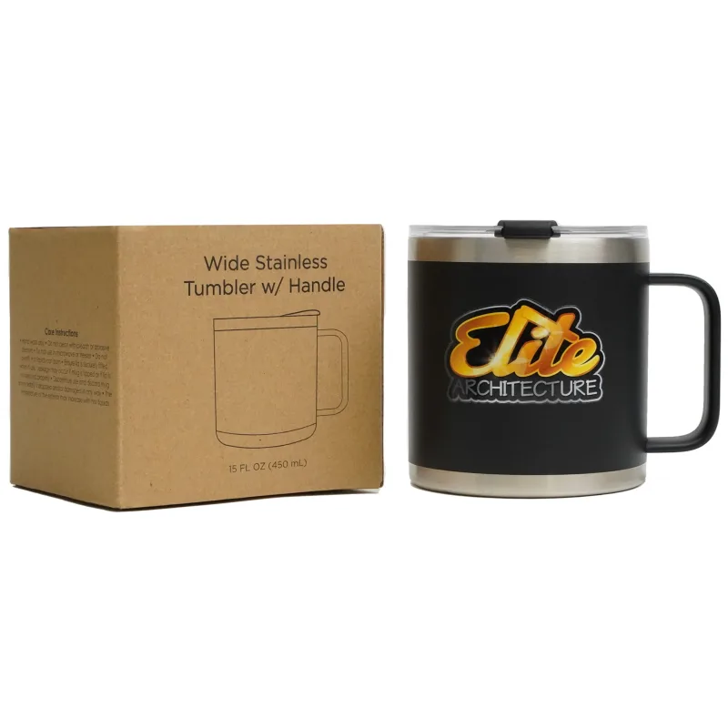 15 oz Ranch Tumbler with Handle — view 3