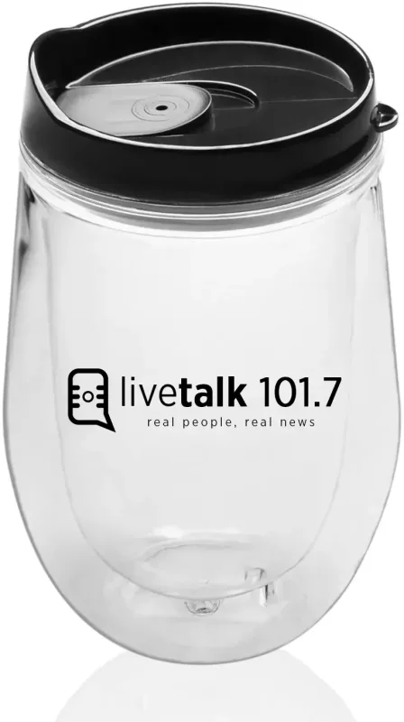 Personalized Spill-Free Acrylic Tumbler - 15 oz. — view 4