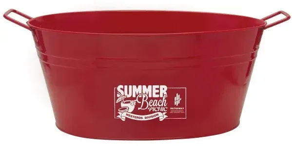Customized 15 Qt Galvanized Metal Tub — view 3