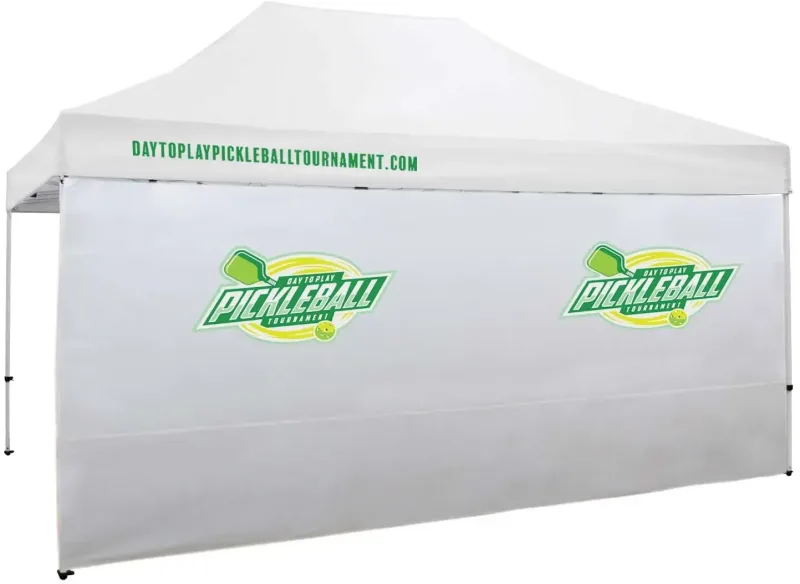 15' Tent Full Wall (Full-Color Imprint) — view 2