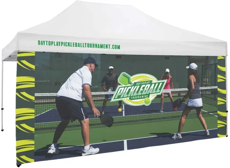 15' Tent Full Wall (UV-Printed Mesh) — view 2