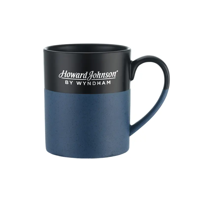 15oz Two-Tone Ceramic Mug, Color Accent