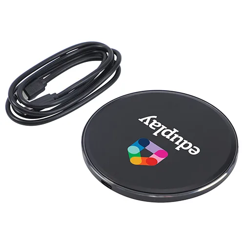 15W Light-up Aluminum Wireless Charger — view 4