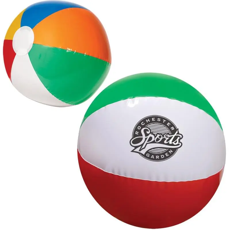 16" Inflatable Colored Beach Ball