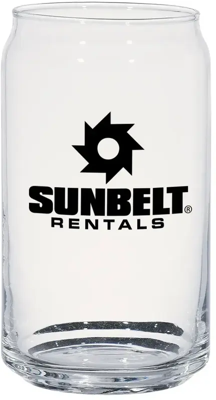 Custom Printed Ale Glass Can - 16 Oz.