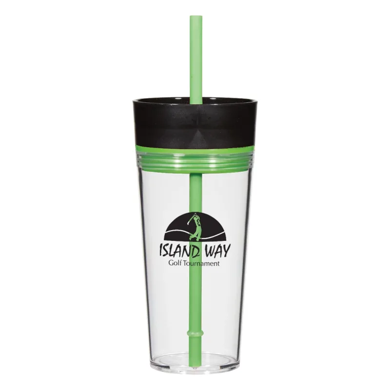 Personalized Aurora Tumbler - 16 Oz. — view 4