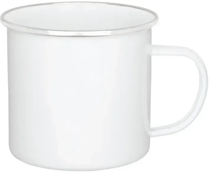 Custom Camper Enamel Mug - 16 oz. — view 2