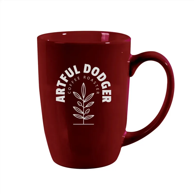 Custom Mocha Ceramic Mug - 16oz — view 2