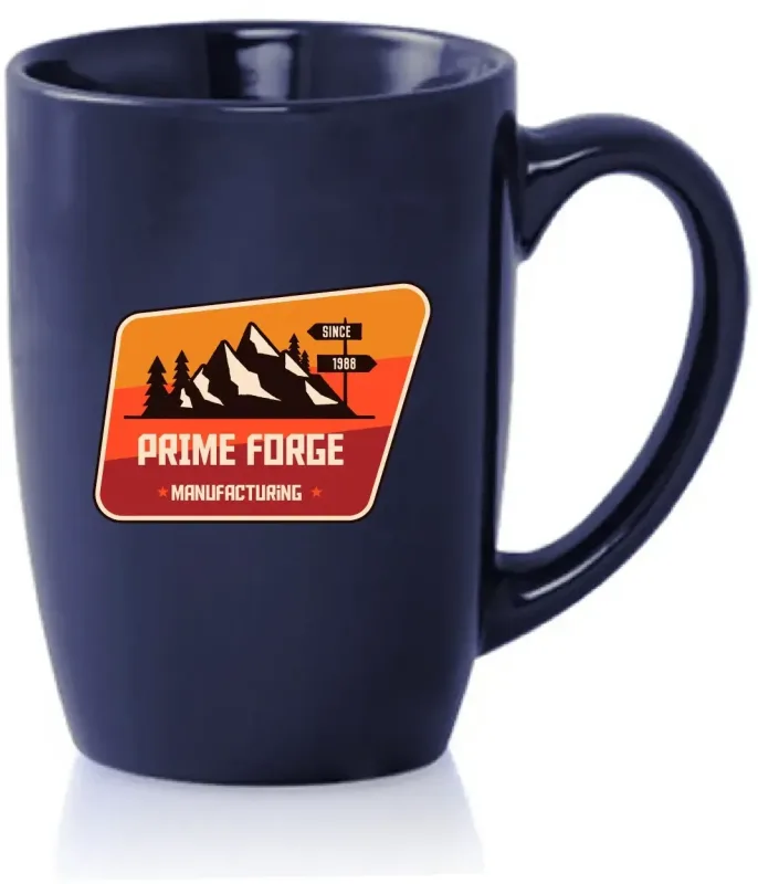 16 oz. Classic Mocha Ceramic Mug w/ Full Color Imprint — view 4