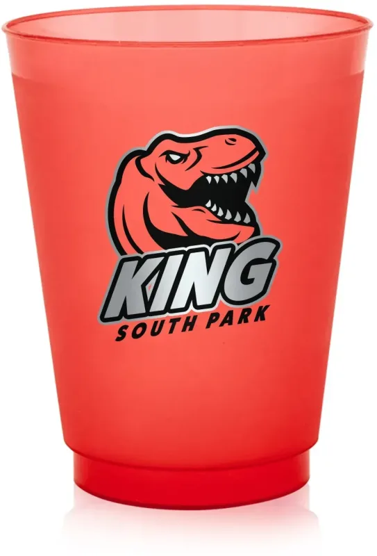 Custom Frosted Stadium Cups - 16 oz. (2 Color Imprint) — view 12