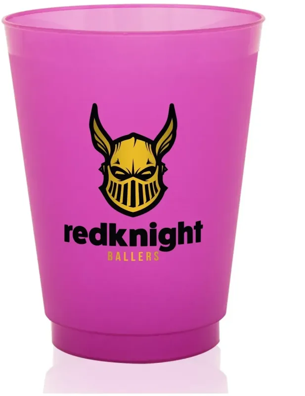 Custom Frosted Stadium Cups - 16 oz. (2 Color Imprint) — view 16