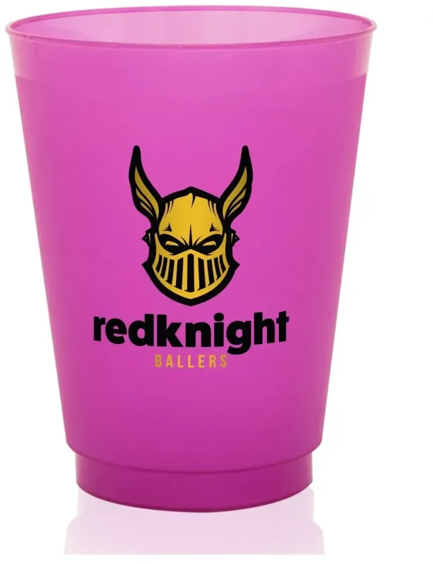 Custom Frosted Stadium Cups - 16 oz. (2 Color Imprint) — view 2