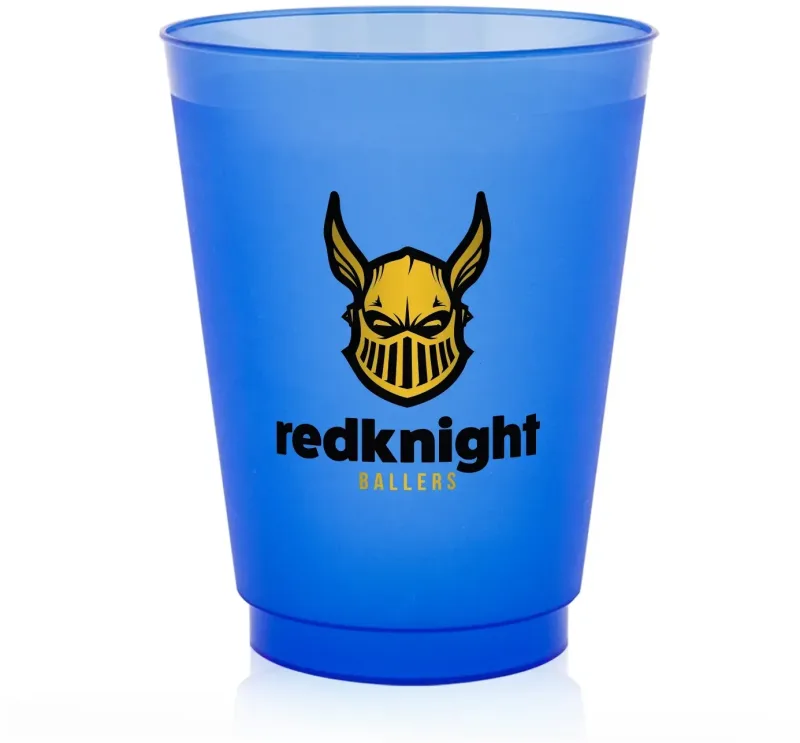 Custom Frosted Stadium Cups - 16 oz. (2 Color Imprint) — view 8
