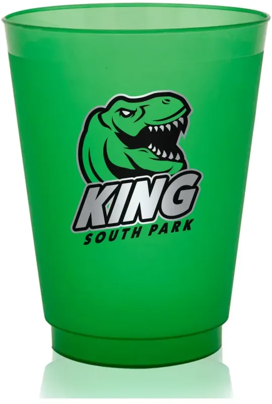 Custom Frosted Stadium Cups - 16 oz. (2 Color Imprint) — view 9