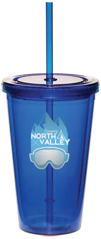 Personalized Day Tripper Tumbler - 16 oz. — view 10