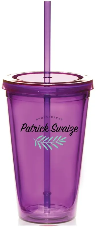 Personalized Day Tripper Tumbler - 16 oz. — view 16