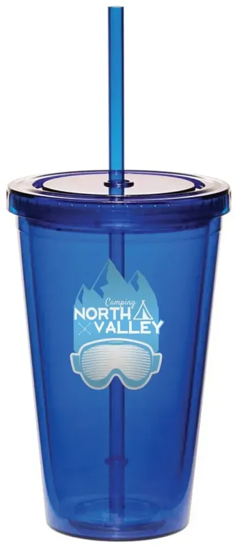 Personalized Acrylic Tumblers - 16 oz. (2 Color Imp.) — view 14