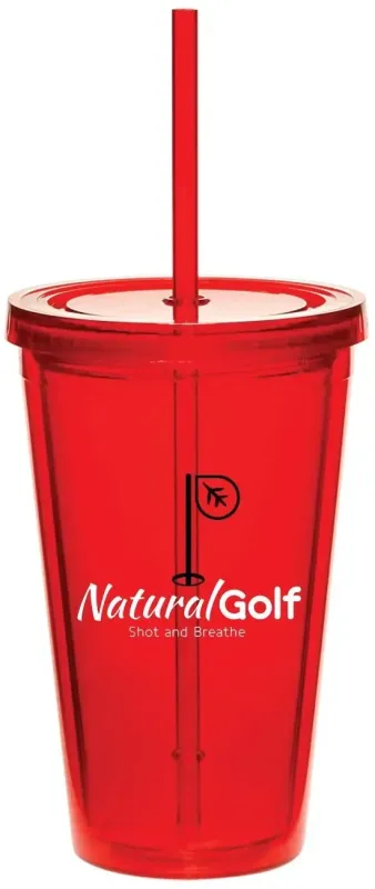 Personalized Acrylic Tumblers - 16 oz. (2 Color Imp.) — view 2