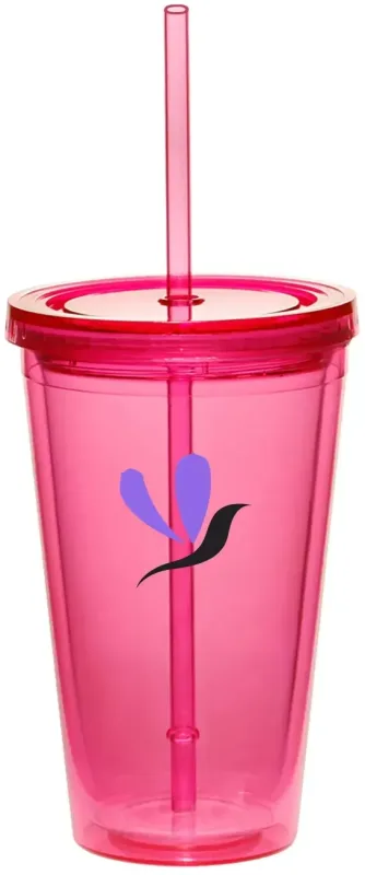 Personalized Acrylic Tumblers - 16 oz. (2 Color Imp.) — view 20