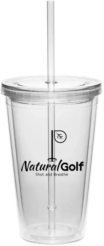 Personalized Acrylic Tumblers - 16 oz. (2 Color Imp.) — view 3