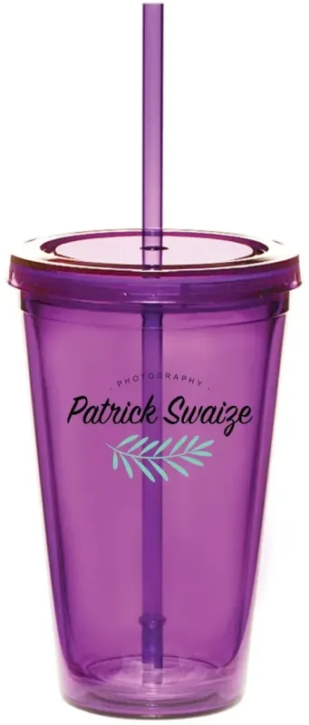 Personalized Acrylic Tumblers - 16 oz. (2 Color Imp.) — view 4