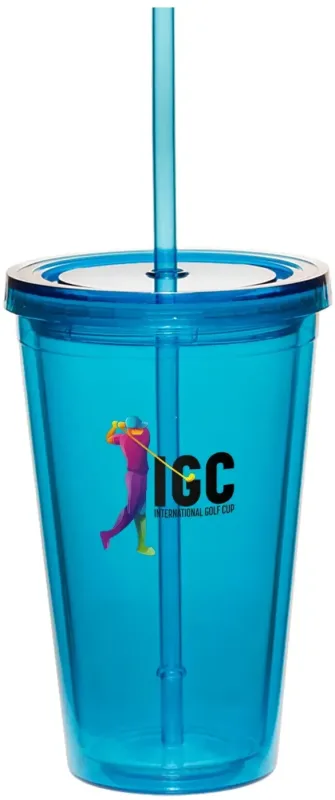Custom Double Wall Acrylic Tumblers - 16 oz. — view 2