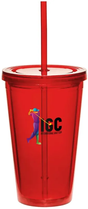 Custom Double Wall Acrylic Tumblers - 16 oz. — view 5