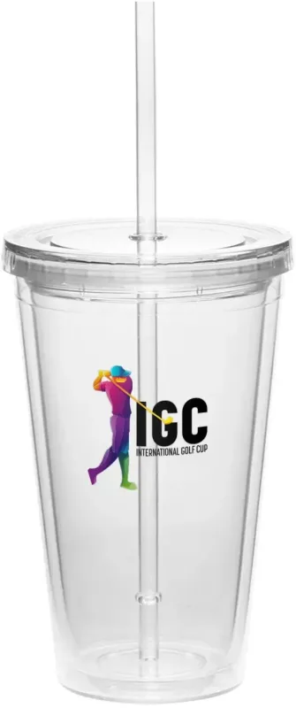 Custom Double Wall Acrylic Tumblers - 16 oz. — view 6