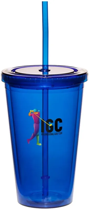 Custom Double Wall Acrylic Tumblers - 16 oz. — view 7
