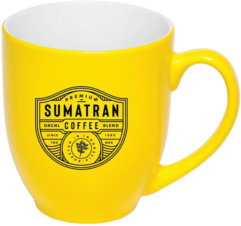 Fluorescent Bright Coffee Mug - 16 oz. (1 Color) — view 2