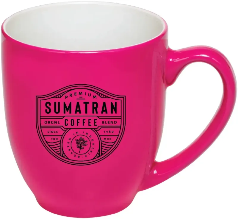 Fluorescent Bright Coffee Mug - 16 oz. (1 Color) — view 5