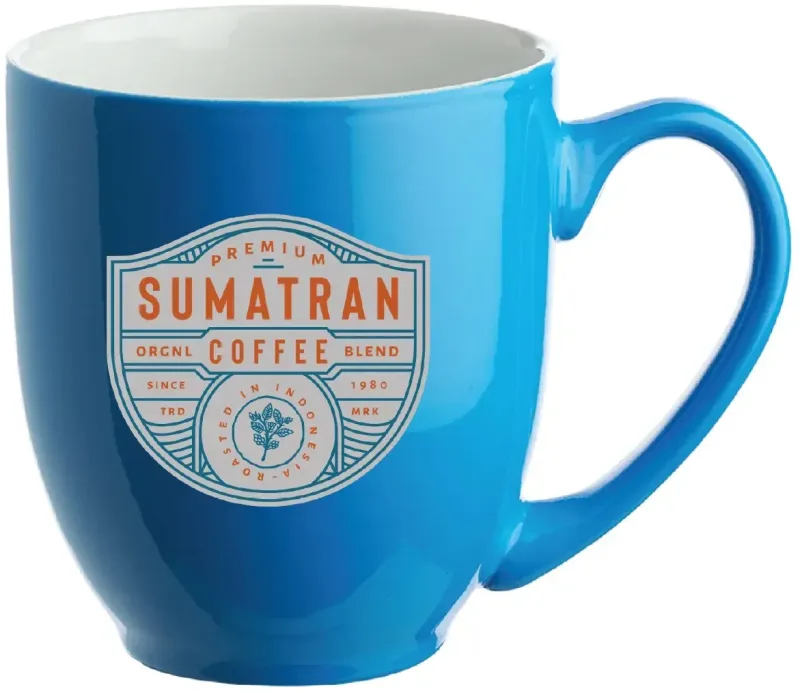 Fluorescent Bright Coffee Mug (16 oz.) - Full Color — view 4
