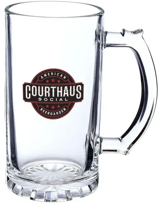 16 oz. Glass Pint Beer Steins