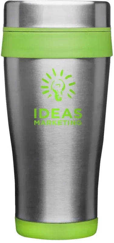 Grab-N-Go Insulated Stainless Steel Travel Mug - 16 oz. - 1 Color Imp. — view 3
