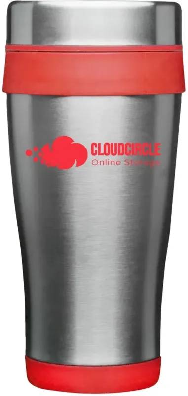 Grab-N-Go Insulated Stainless Steel Travel Mug - 16 oz. - 1 Color Imp. — view 9