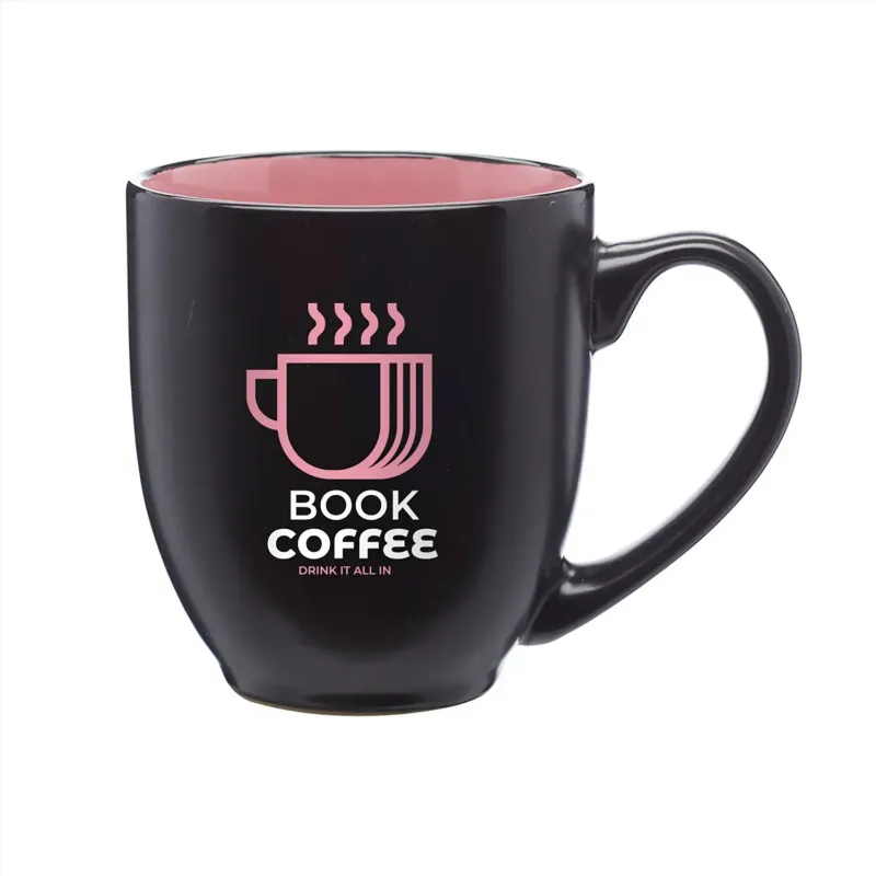 16 oz. Hidden Hue Ceramic Bistro Mug (Full Color) — view 2