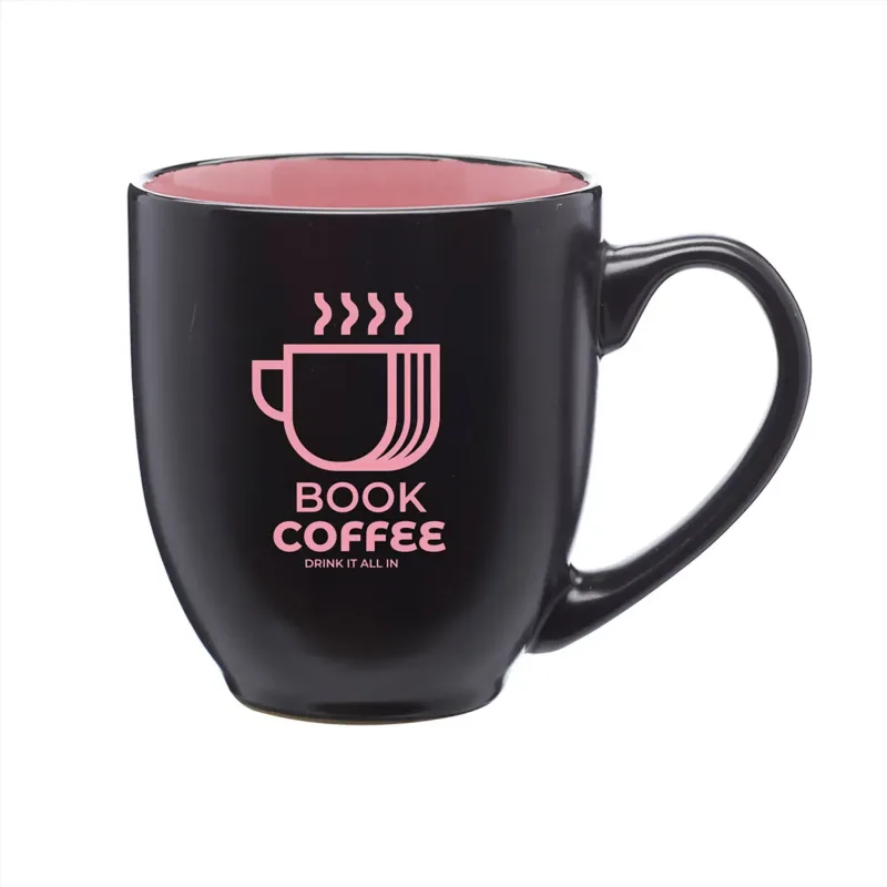 Custom Branded 16 oz. Hidden Hue Ceramic Bistro Mug — view 7
