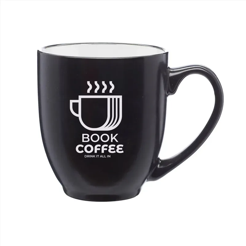 Custom Branded 16 oz. Hidden Hue Ceramic Bistro Mug — view 8