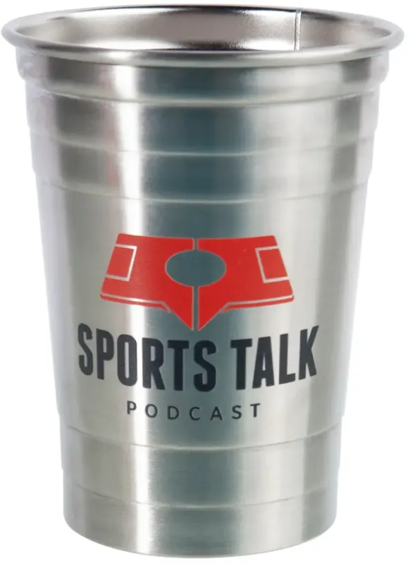 Custom Stainless Steel Beer Cups (16 oz.) - Personalized and Branded — view 2