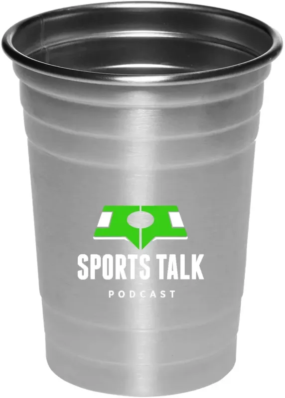Custom Stainless Steel Beer Cups (16 oz.) - Personalized and Branded — view 4