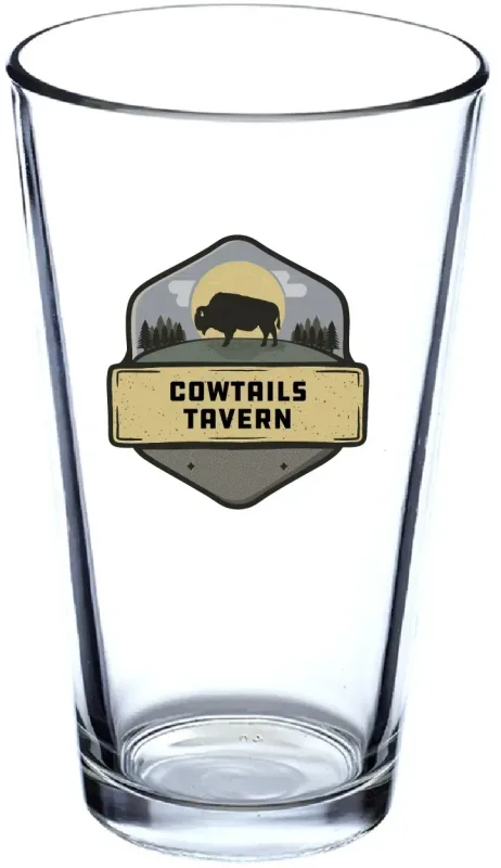 16 oz. Imported Pint Glasses w/ Full Color Imprint — view 2