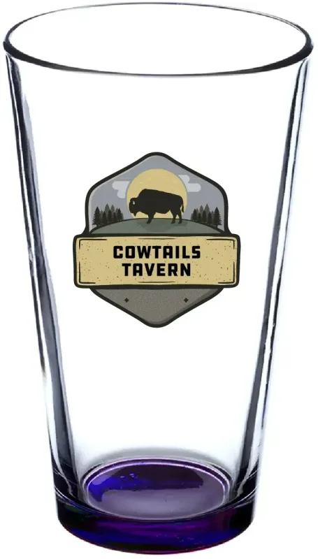 16 oz. Imported Pint Glasses w/ Full Color Imprint — view 4