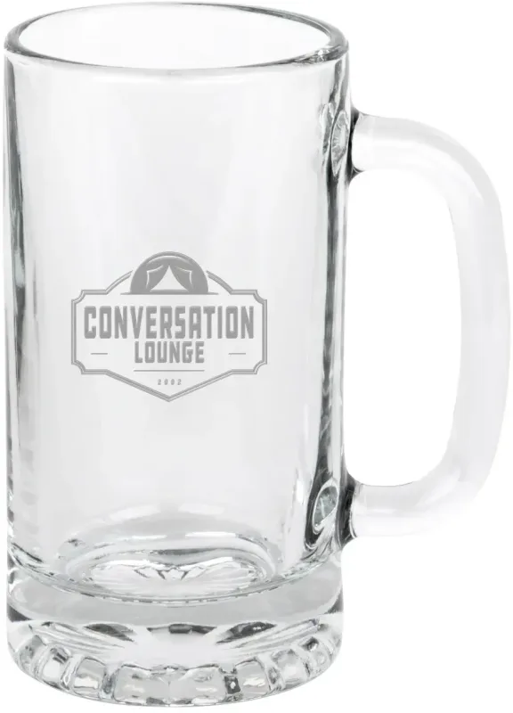 16 oz. Libbey® Tankard Starburst Beer Mugs w/ Laser Engraving — view 3