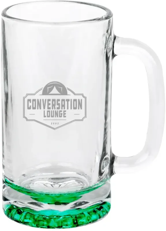 16 oz. Libbey® Tankard Starburst Beer Mugs w/ Laser Engraving — view 7