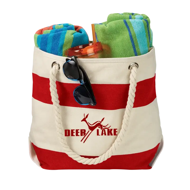 Customizable Canvas Boat Tote - 16 oz.