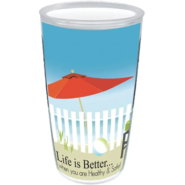 16 oz. Thermal Dual Walled Tumbler (Four Imprint Options) β view 1