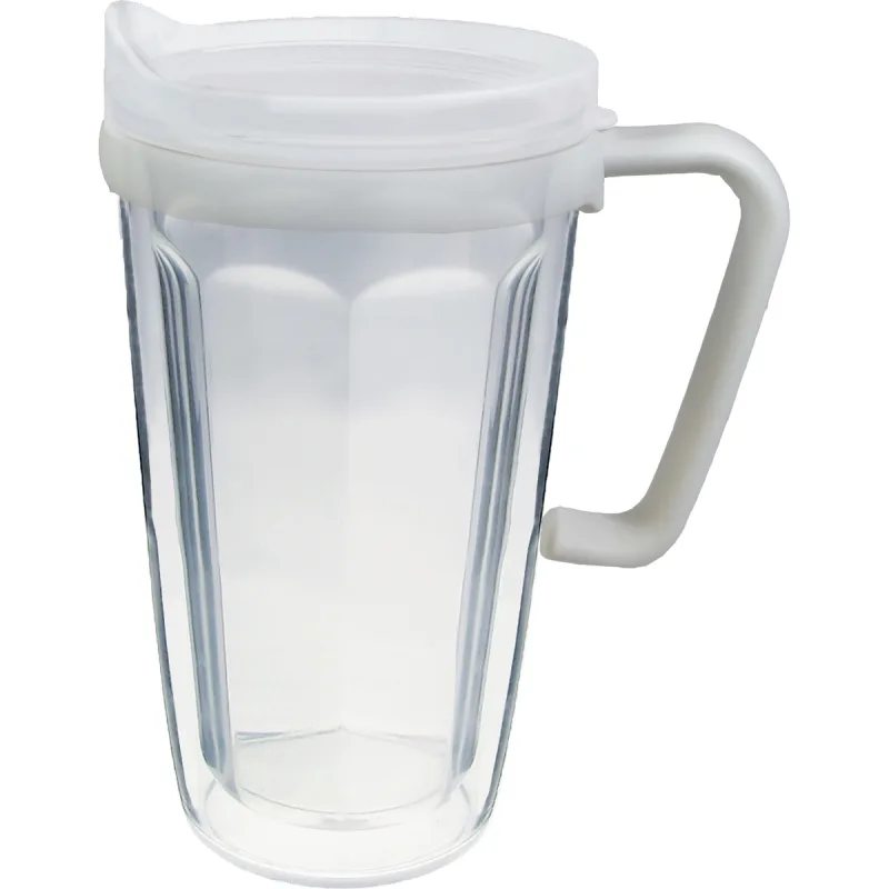 16 oz. Thermal Dual Walled Travel Mug (Four Imprint Options) — view 8