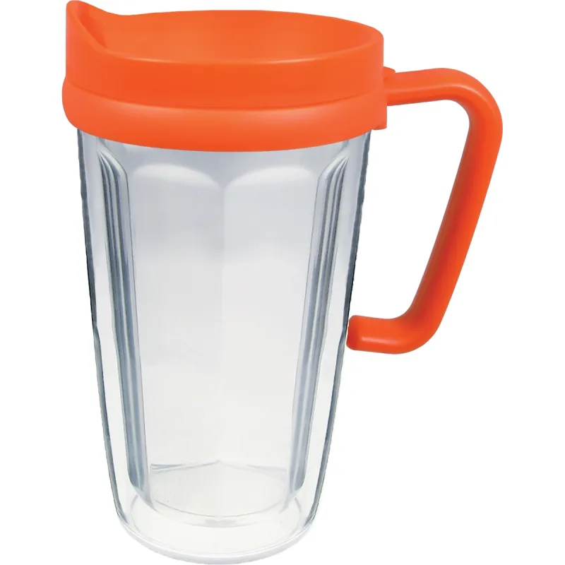 16 oz. Thermal Dual Walled Travel Mug (Four Imprint Options) — view 17