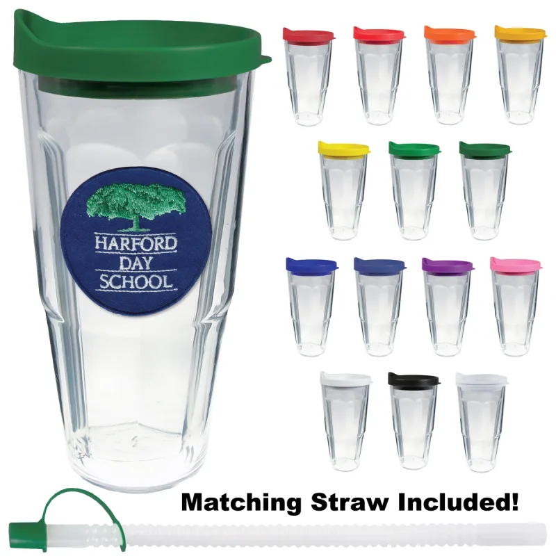 16 oz. Thermal Dual Walled Travel Tumbler ( Four Imprint Options) — view 15