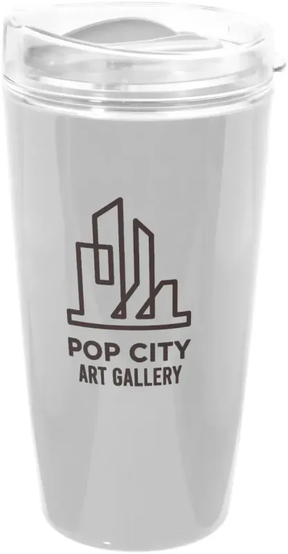 Personalized Thumb Slide Coffee Tumbler - 16 oz. — view 5